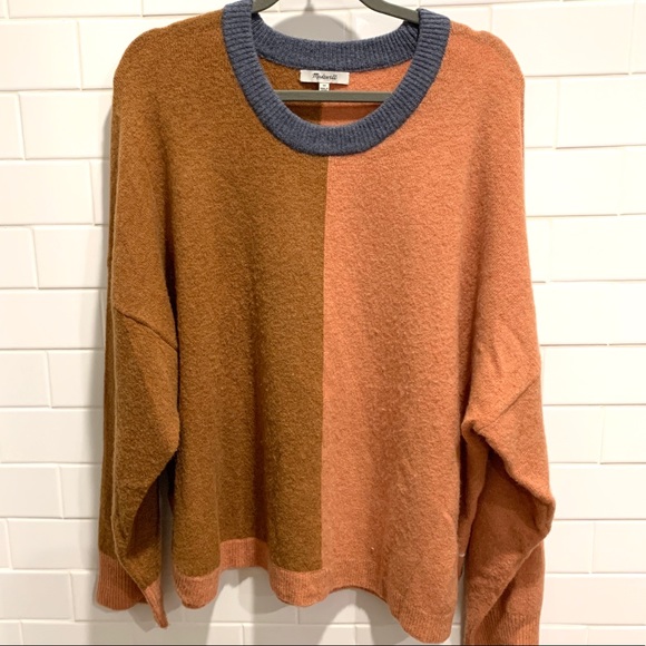 Madewell Sweaters - Madewell two-tone Pullover sweater